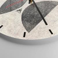 Esfera sin numeración, con rayas