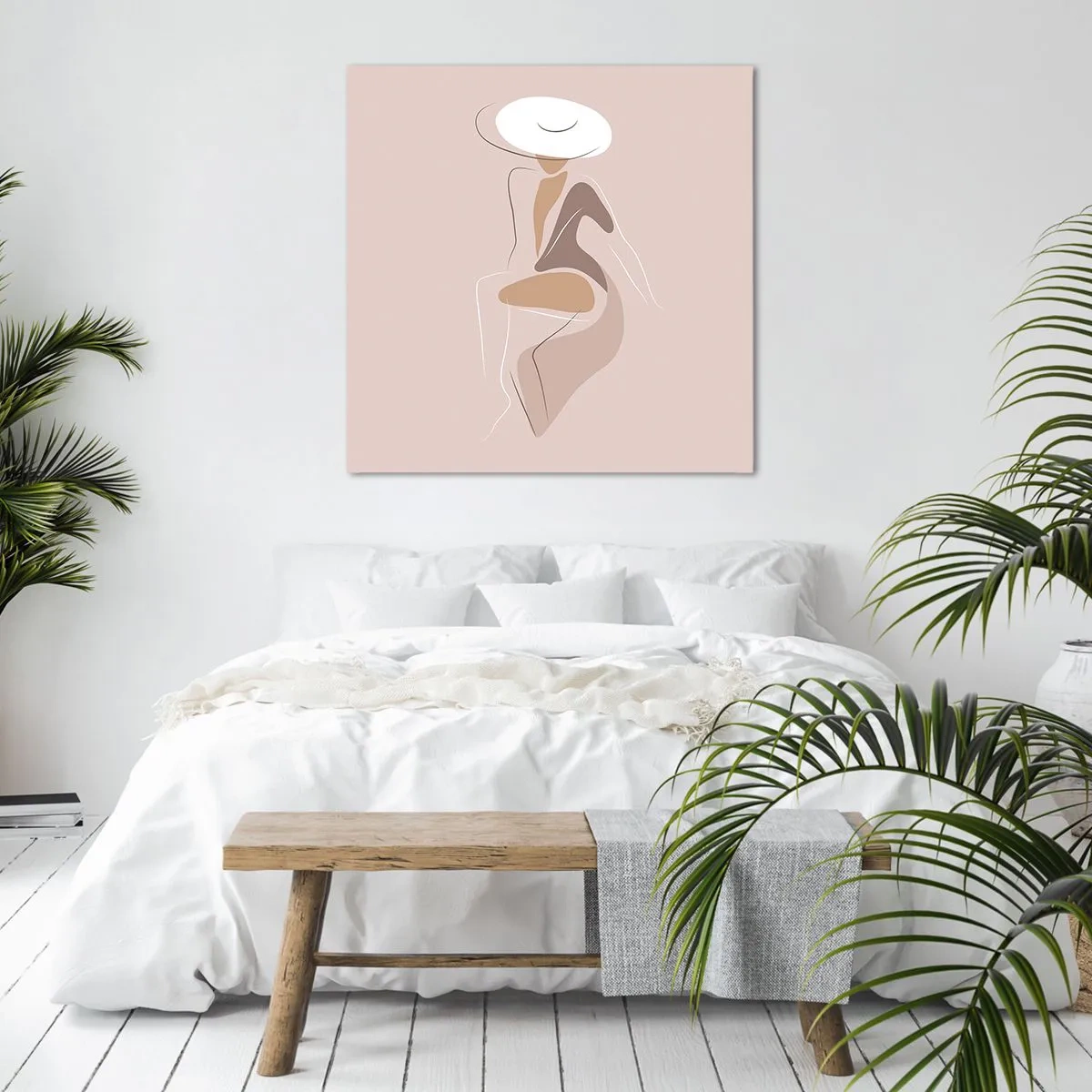 Cuadro sobre lienzo - Impresión de Imagen - Una auténtica dama - 40x40 cm