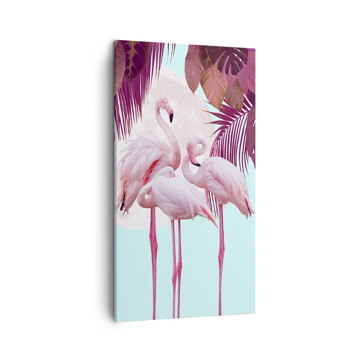 Cuadro sobre lienzo - Impresión de Imagen - La grandeza de las aves - 45x80 cm