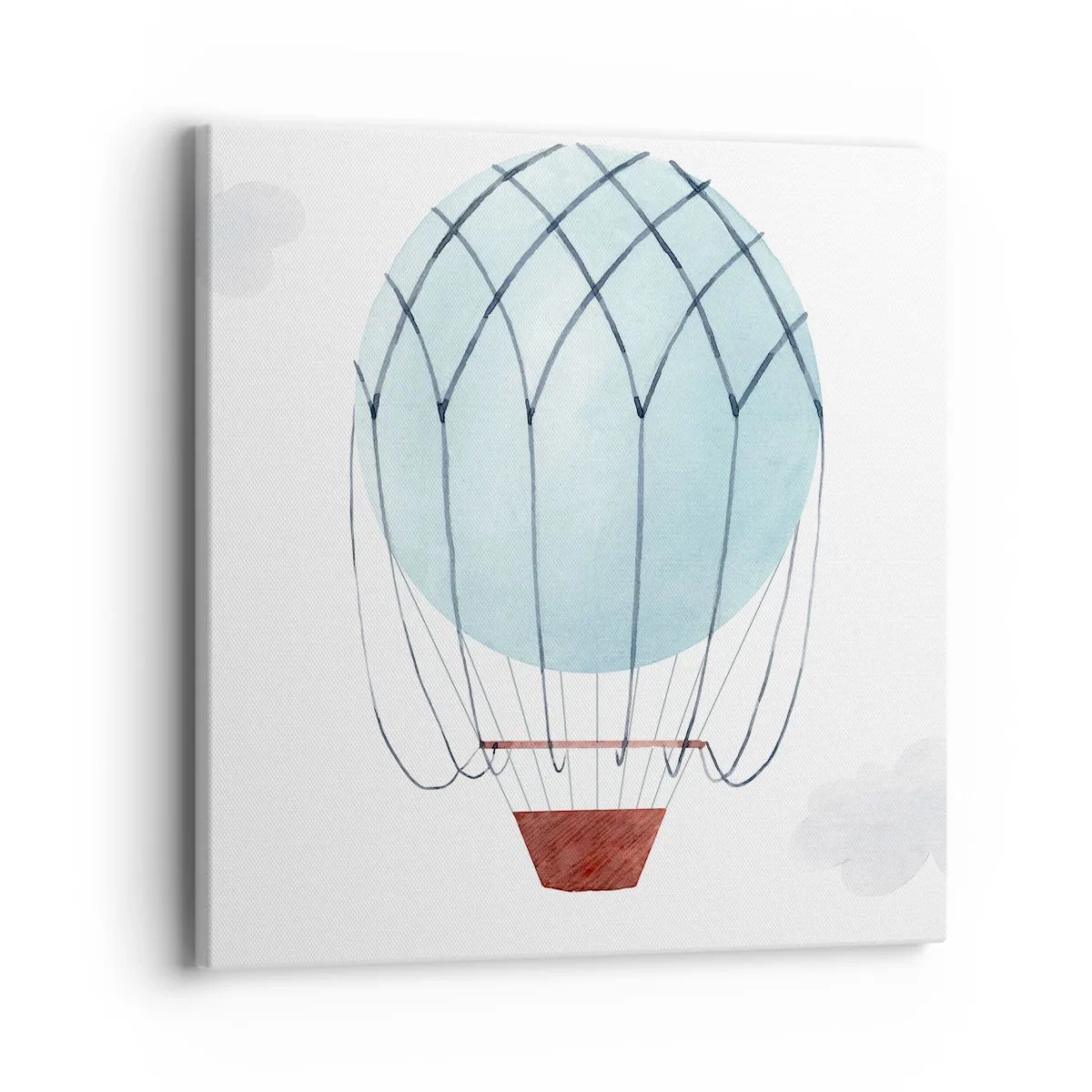 Cuadro sobre lienzo - Impresión de Imagen - Acariciando las nubes - 40x40 cm