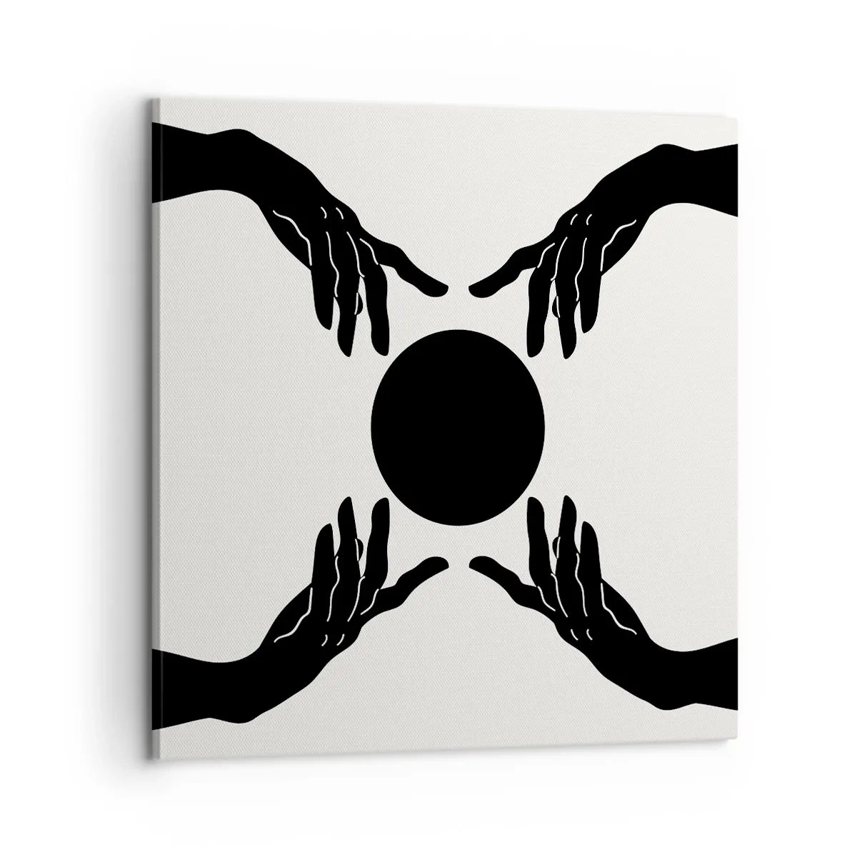 Cuadro sobre lienzo - Impresión de Imagen - Una señal secreta - 60x60 cm