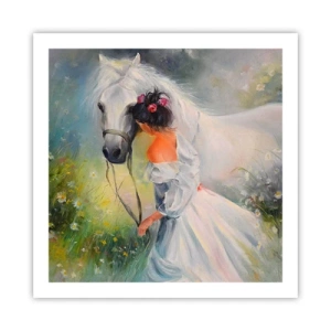 Póster - Como si de un hermoso sueño se tratara - 60x60 cm