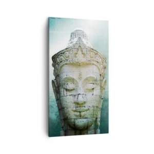 Cuadro sobre lienzo - Impresión de Imagen - Buscando la luz - 45x80 cm