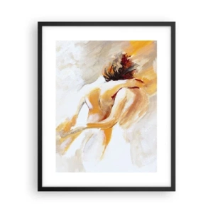 Póster en marco negro - En un cielo de cercanía - 40x50 cm