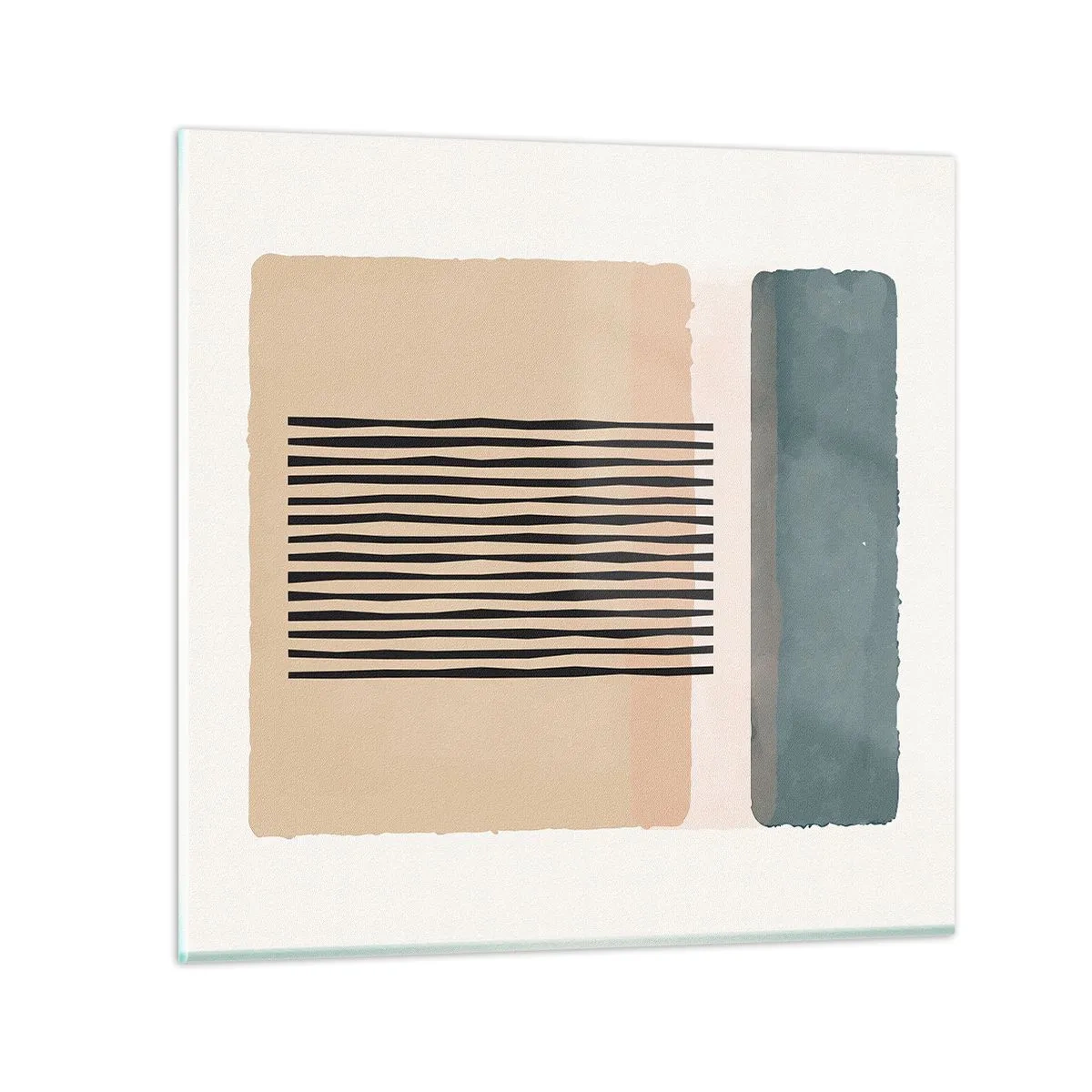 Cuadro sobre vidrio - Impresiones sobre Vidrio - Todo en orden - 60x60 cm