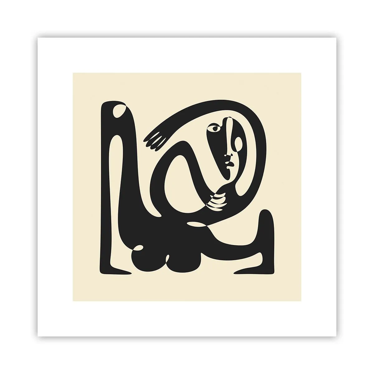 Póster - Casi Picasso - 30x30 cm