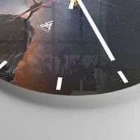 Esfera sin numeración, con rayas