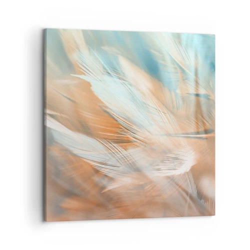 Cuadro sobre lienzo - Impresión de Imagen - En la tierra de la suavidad - 50x50 cm