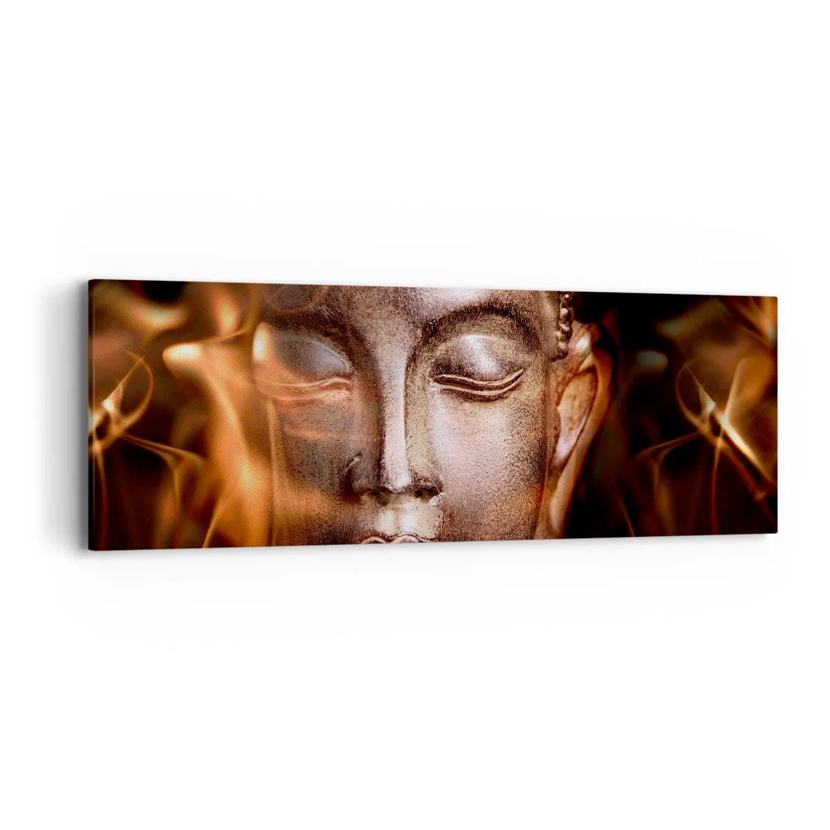 Cuadro sobre lienzo - Impresión de Imagen - Solo existe el aquí y el ahora - 90x30 cm