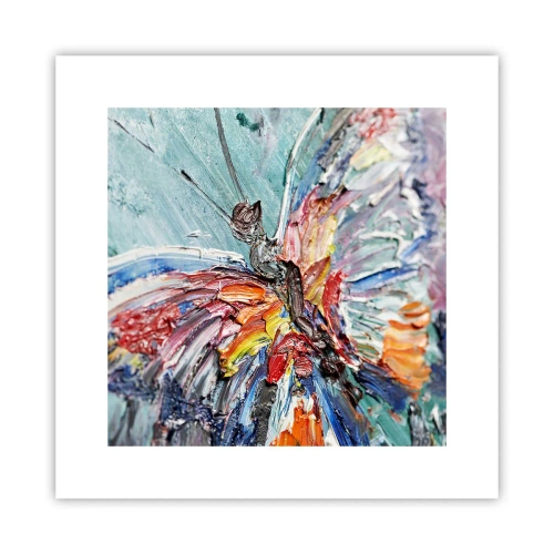 Póster - Pintado por la naturaleza - 30x30 cm