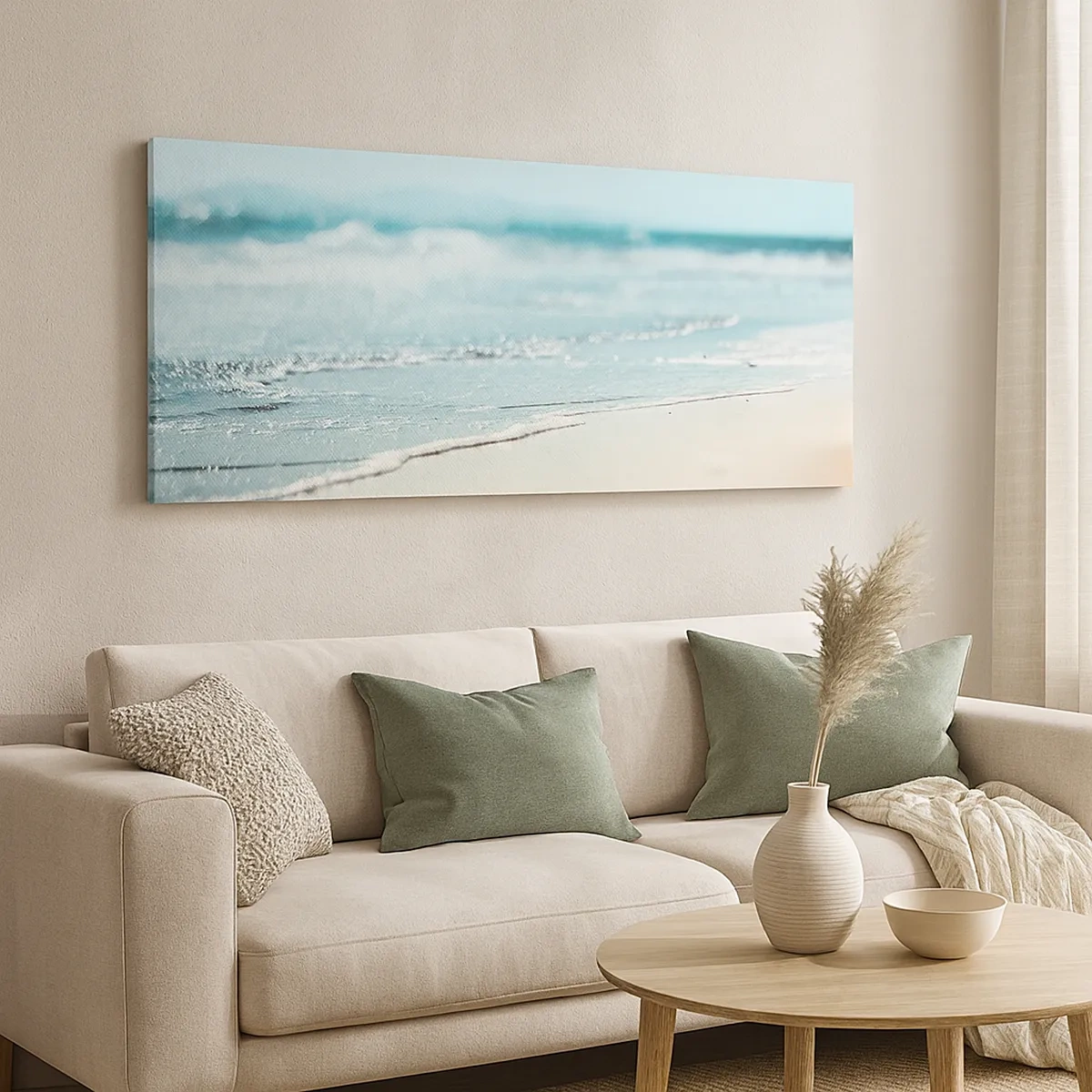 Cuadro sobre lienzo - Impresión de Imagen - Calor y brisa - 30x30 cm