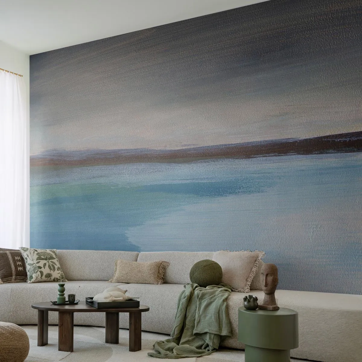 Fotomural Premium Canvas - Paisaje horizontal - Mar, Pedazo, Playa - 150x105 cm