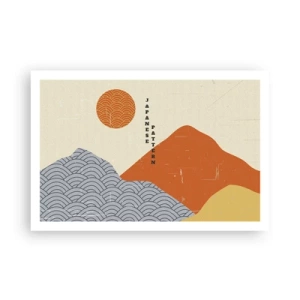 Póster - En el espíritu japonés - 91x61 cm
