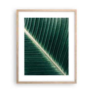 Póster en marco roble claro - El ritmo de la naturaleza - 40x50 cm