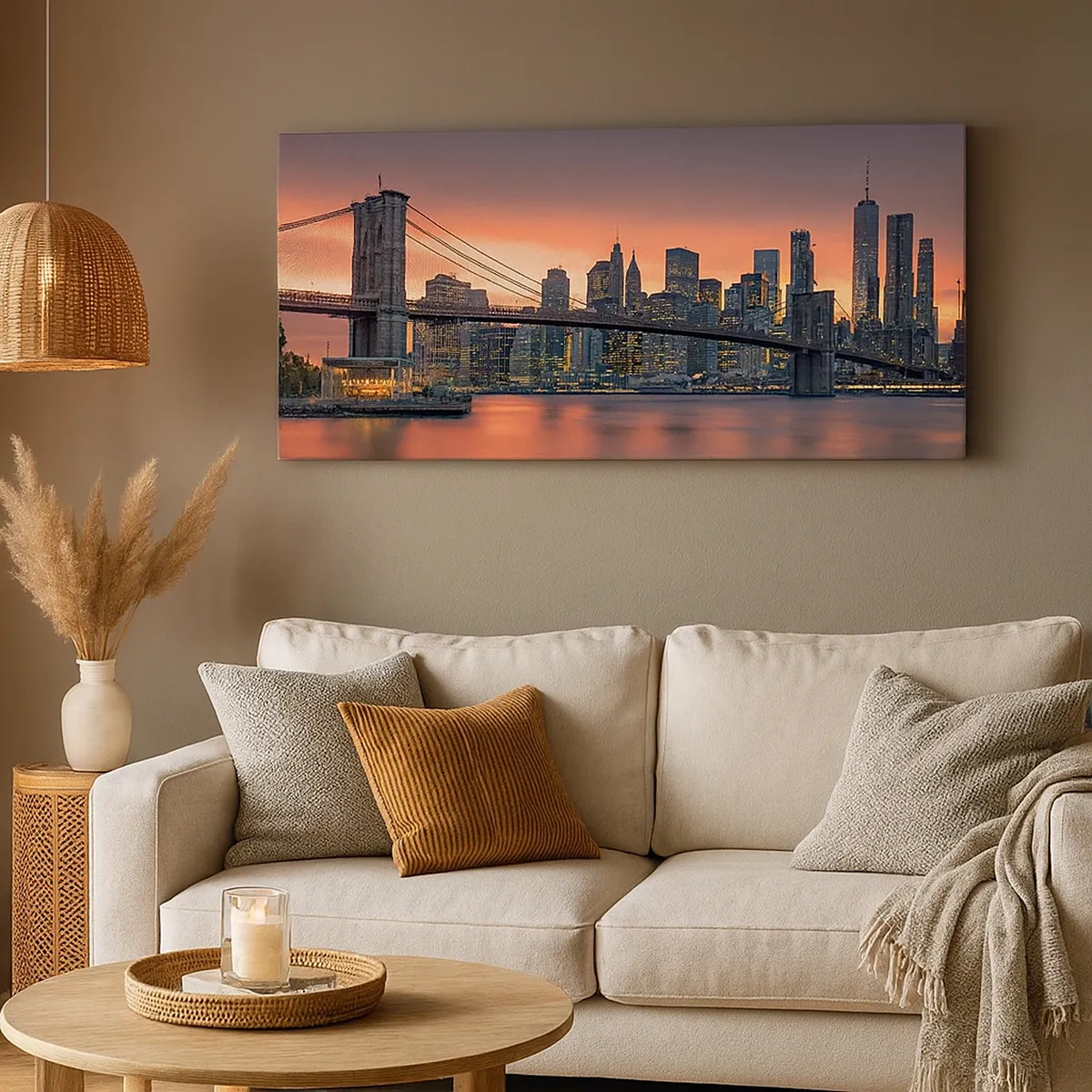 Cuadro sobre lienzo - Impresión de Imagen - Ahogado en el silencio lila - 30x30 cm