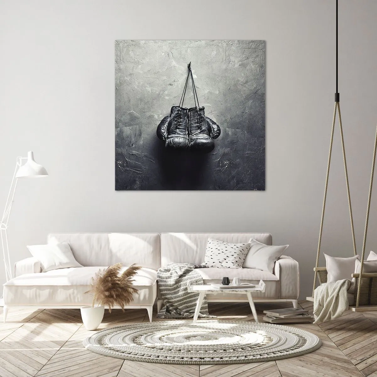 Cuadro sobre lienzo - Impresión de Imagen - Tiempo de lucha y tiempo de paz - 40x40 cm