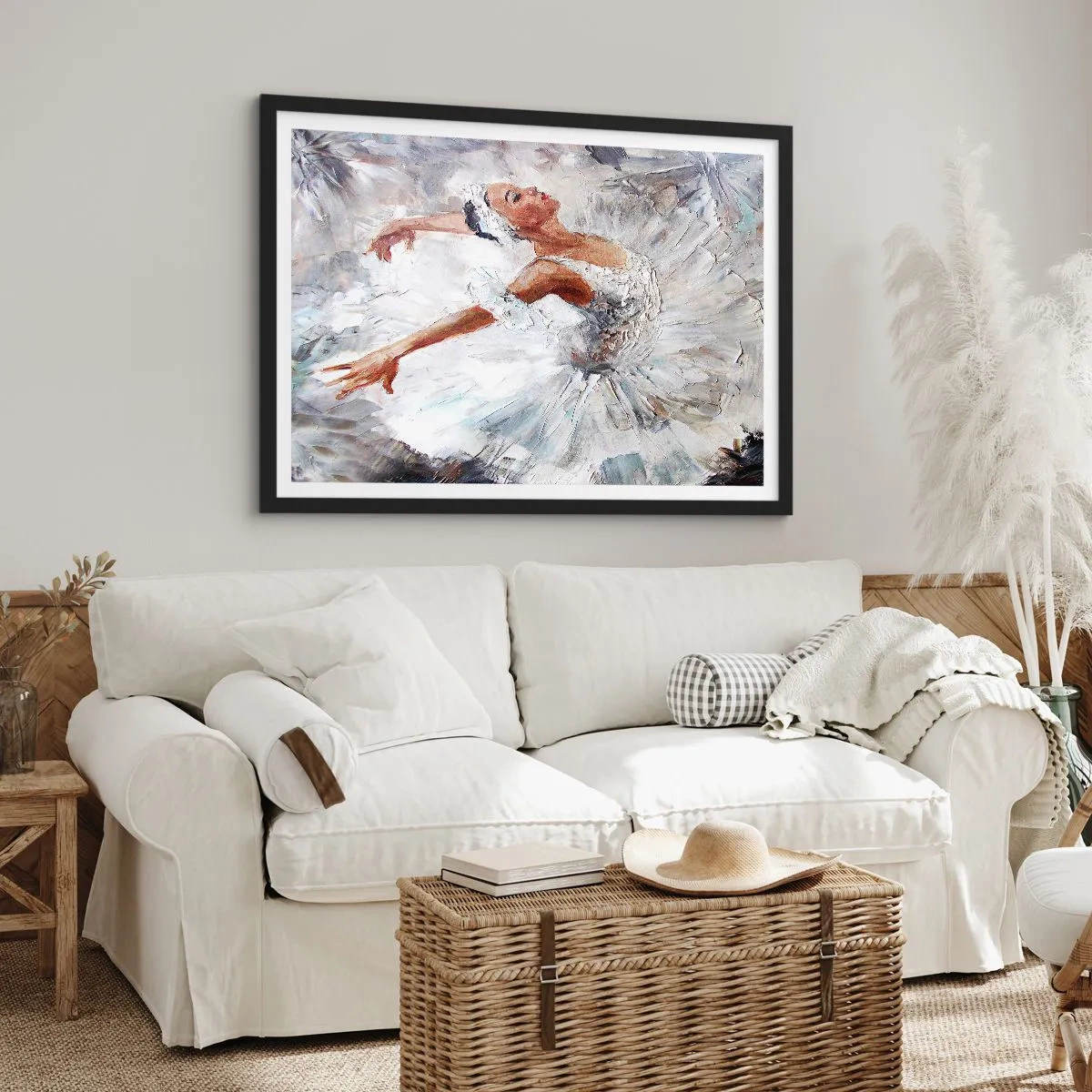 Póster en marco negro - Suave y ligera - 91x61 cm
