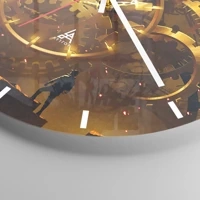 Esfera sin numeración, con rayas