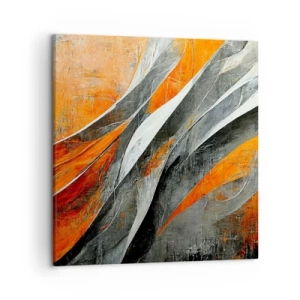 Cuadro sobre lienzo - Impresión de Imagen - Calor y frío - 50x50 cm