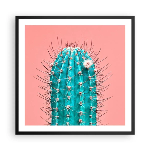 Póster en marco negro - Se mira, pero no se toca - 60x60 cm