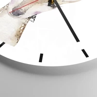 Esfera sin numeración, con rayas