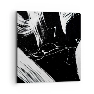 Cuadro sobre lienzo - Impresión de Imagen - Rompiendo la oscuridad - 70x70 cm