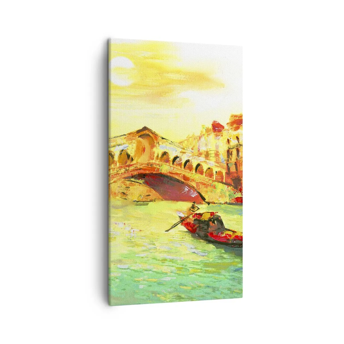 Cuadro sobre lienzo - Impresión de Imagen - Peregrinación de los amantes - 45x80 cm