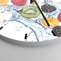 Esfera sin numeración, con rayas