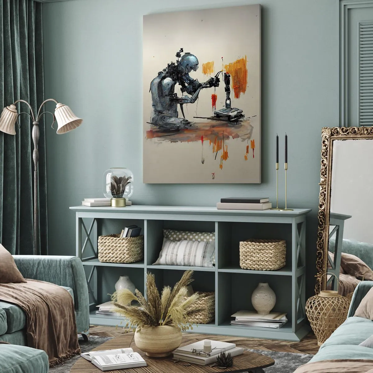 Cuadro sobre lienzo - Impresión de Imagen - Próximamente... - 45x80 cm