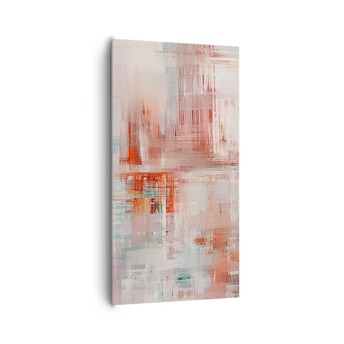 Cuadro sobre lienzo - Impresión de Imagen - Niebla rosa - 65x120 cm