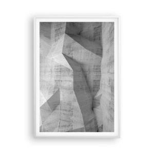 Póster en marco blanco - Un verdadero desafío - 70x100 cm