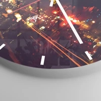 Esfera sin numeración, con rayas