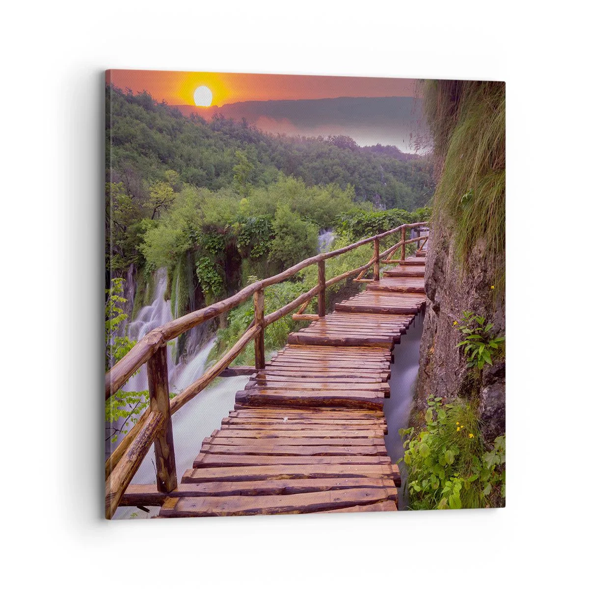 Cuadro sobre lienzo - Impresión de Imagen - Una belleza inimaginable - 70x70 cm