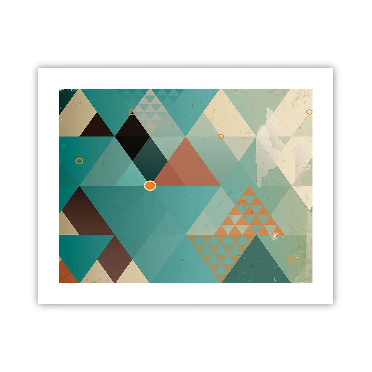 Póster - Uno para todos y todos para uno - 50x40 cm