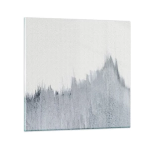 Cuadro sobre vidrio - Impresiones sobre Vidrio - Una señal misteriosa - 30x30 cm