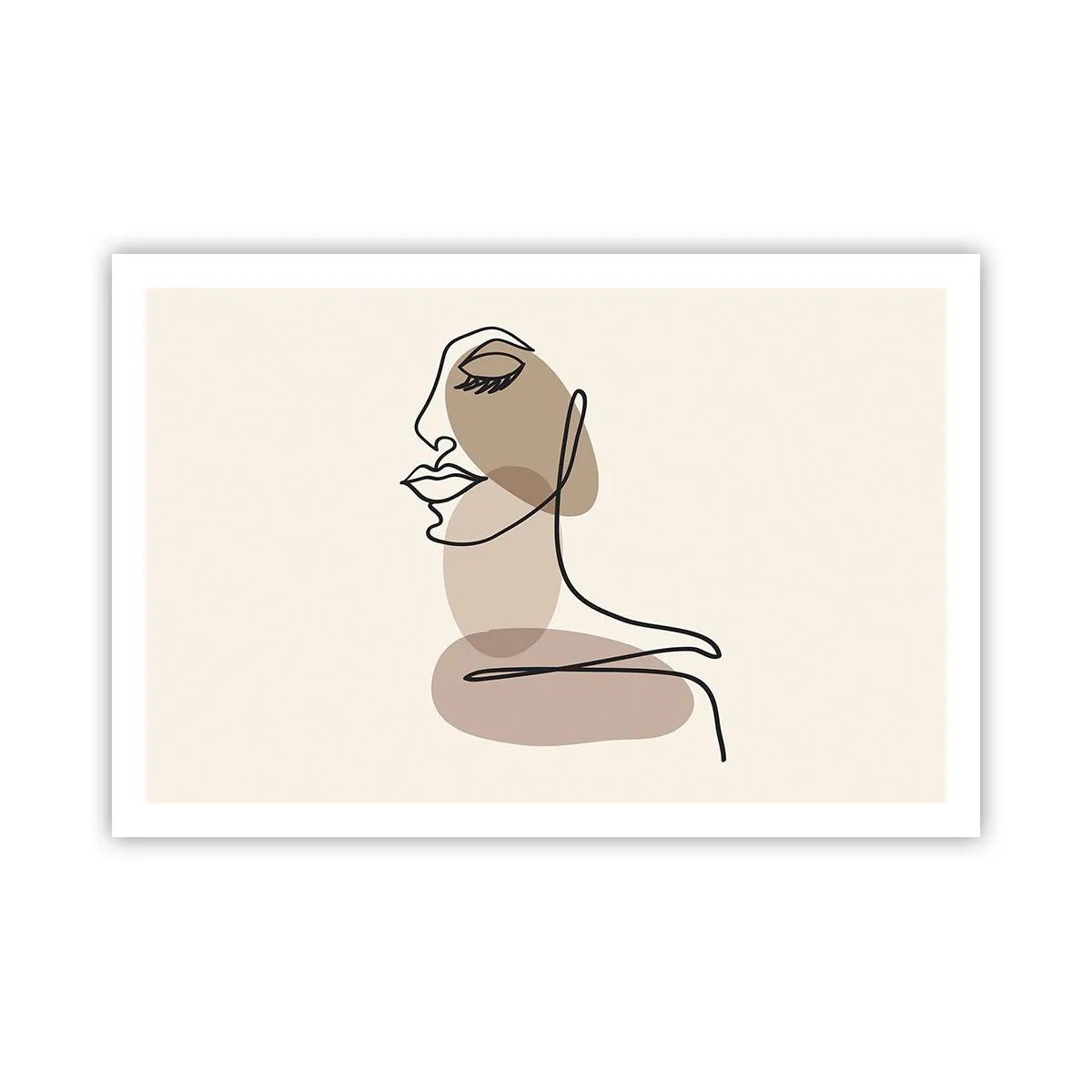 Póster - Escucharse a sí misma - 91x61 cm