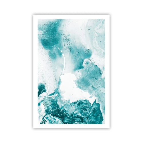 Póster - Remansos de azul - 61x91 cm