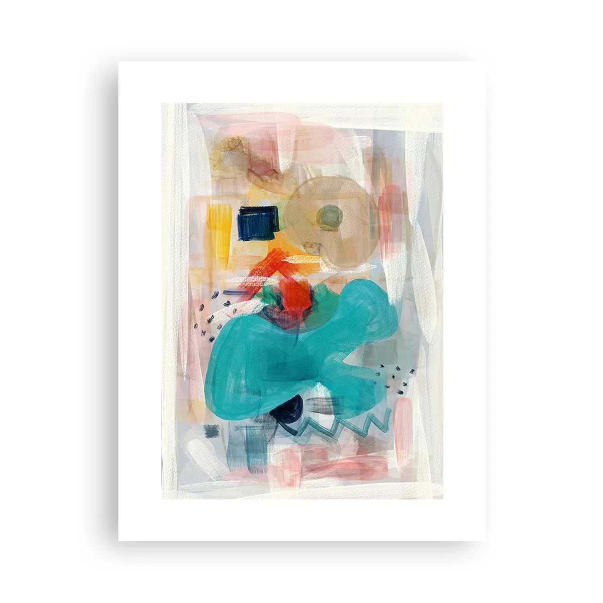 Póster - Un juego de colores - 30x40 cm