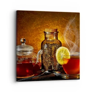 Cuadro sobre lienzo - Impresión de Imagen - Al estilo de los maestros holandeses - 40x40 cm