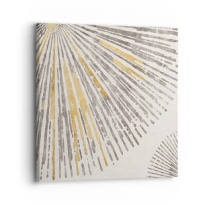 Cuadro sobre lienzo - Impresión de Imagen - Belleza lineal - 30x30 cm