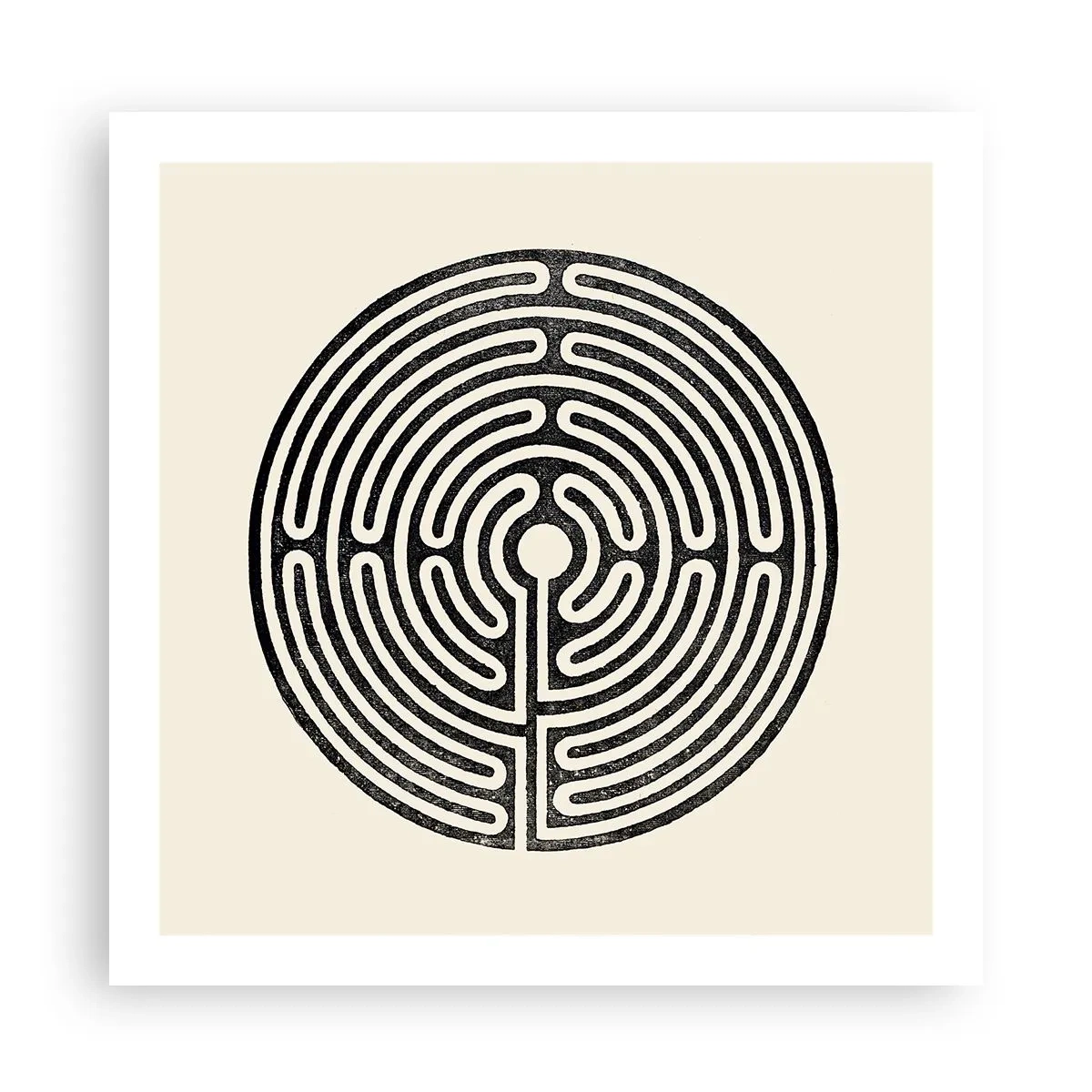 Póster - Orden misterioso - 60x60 cm