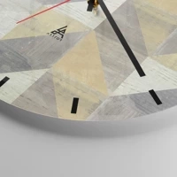 Esfera sin numeración, con rayas