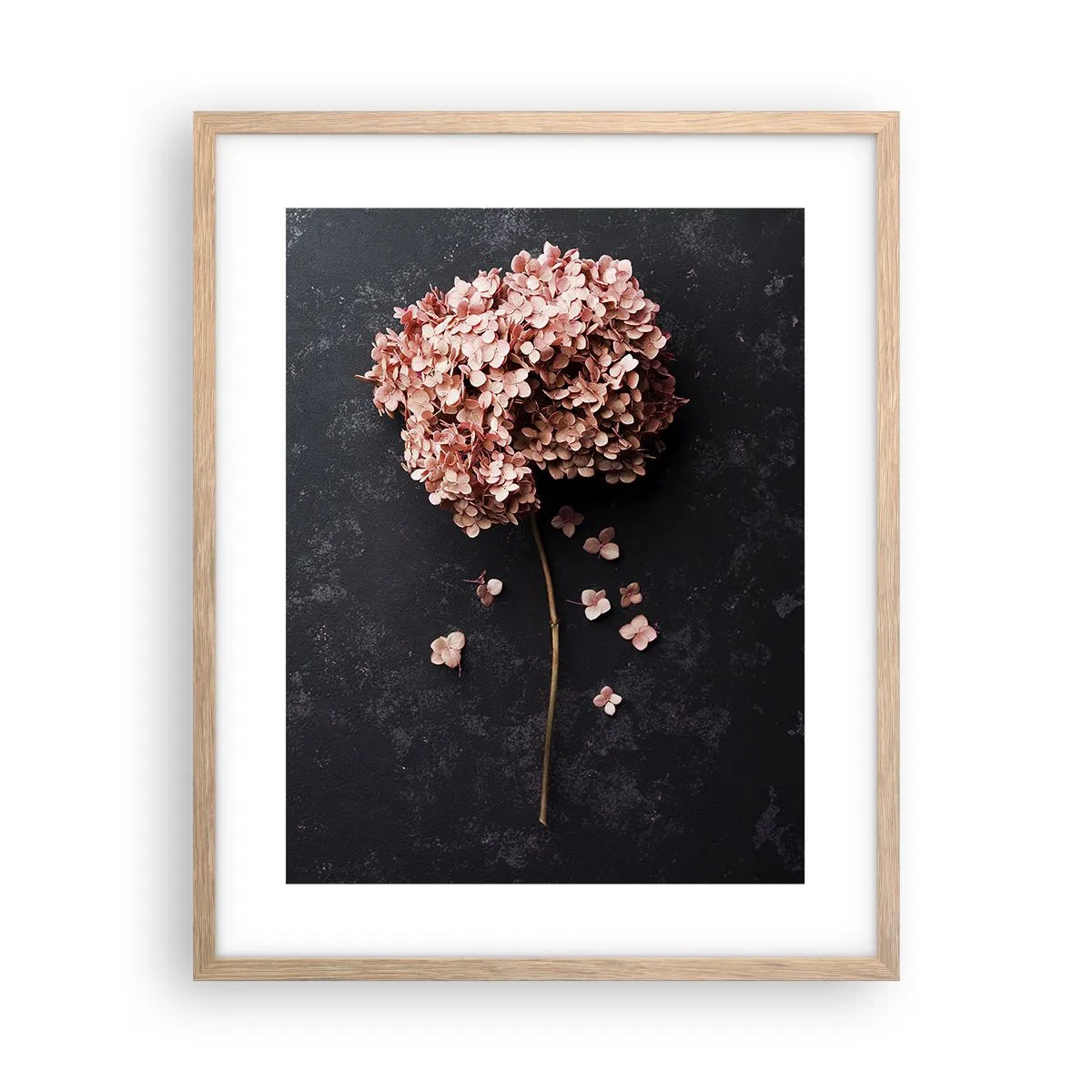 Póster en marco roble claro - Un signo verdaderamente romántico - 40x50 cm