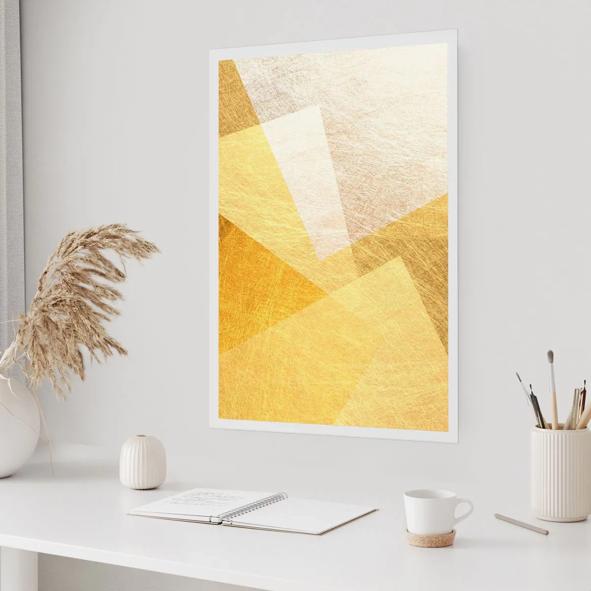 Póster - Tiempo de geometría - 30x40 cm