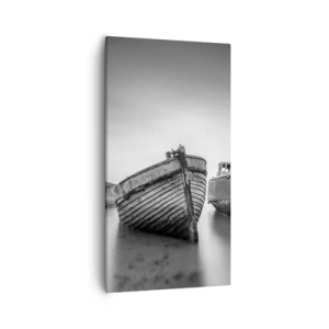 Cuadro sobre lienzo - Impresión de Imagen - Ahora solo quedan los recuerdos... - 55x100 cm