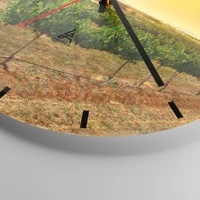 Esfera sin numeración, con rayas