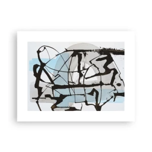 Póster - Azul a pesar de todo - 40x30 cm