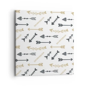 Cuadro sobre lienzo - Impresión de Imagen - El sueño de un arquero - 70x70 cm