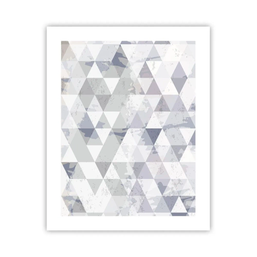 Póster - A ritmo de triángulo - 40x50 cm