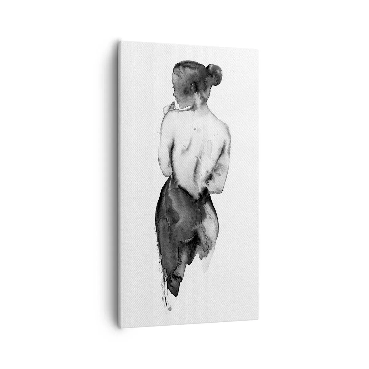 Cuadro sobre lienzo - Impresión de Imagen - Sin ella el mundo deja de tener sentido - 55x100 cm